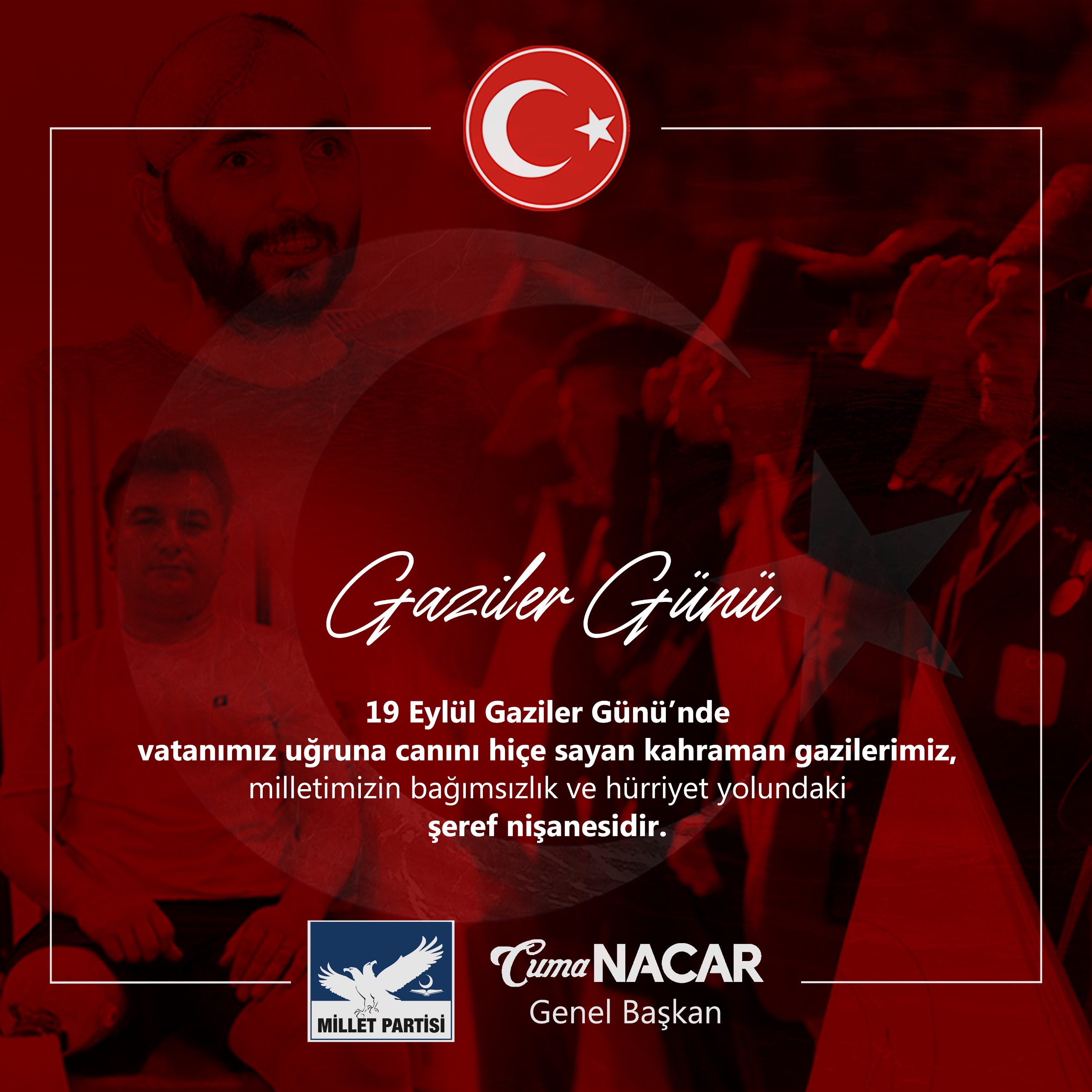 Gaziler Günü Kutlu Olsun.